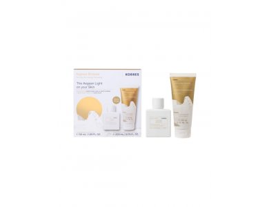 Korres Aegean Bronze Gift Set Περιποίησης Σώματος με Aegean Bronze Luminous Body Perfecter Ενυδατική Μους Λάμψης Σώματος, 200ml & Aegean Bronze Eau De Parfum, 50ml, 1σετ