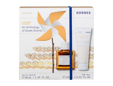 Korres Promo Pack Cashmere Kumquat Άρωμα, 50ml & Cashmere Kumquat Γαλάκτωμα Σώματος, 125ml, 1σετ