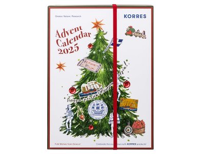 Korres Limited Edition Advent Calendar 2025, Ημερολόγιο Χριστουγέννων, 1σετ