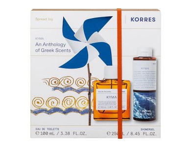 Korres Promo Pack Kyma Άρωμα, 100ml & Kyma Αφρόλουτρο, 250ml, 1σετ