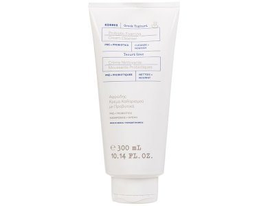 Korres Greek Yoghurt Probiotic Foaming Cream Cleanser Αφρώδης Κρέμα Καθαρισμού με Προβιοτικά, 300ml