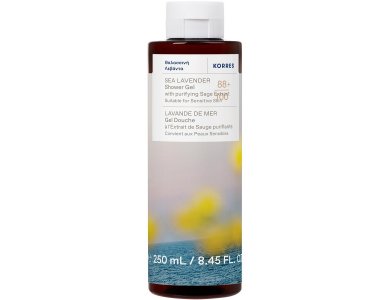 Korres Sea Lavender Αναζωογονητικό Ενυδατικό Αφρόλουτρο με Άρωμα Θαλασσινής Λεβάντας, 250ml