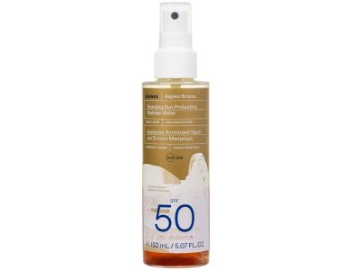 Korres Aegean Bronze Διφασικό Αντηλιακό Νερό για Έντονο Μαύρισμα SPF50, 150ml