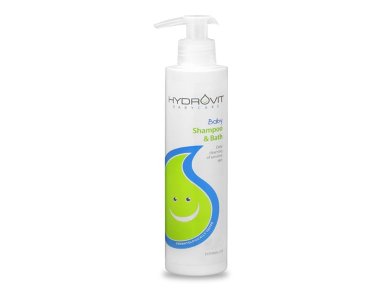 Hydrovit BabyCare Baby Shampoo & Bath, Ήπιο Σαμπουάν & Αφρόλουτρο, 300ml