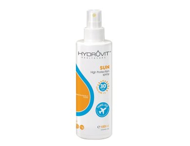 Hydrovit Sun High Protection Spray SPF30 Aντηλιακό Προσώπου & Σώματος Travel Size, 100ml