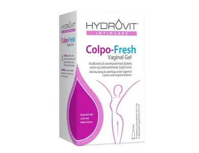 Hydrovit Intimcare Colpo-Fresh Vaginal Gel - Κολπική Γέλη, 6 x 5ml