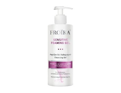 Froika Sensitive Foaming Gel Τζελ Καθαρισμού για Ευαίσθητες Επιδερμίδες, 400ml