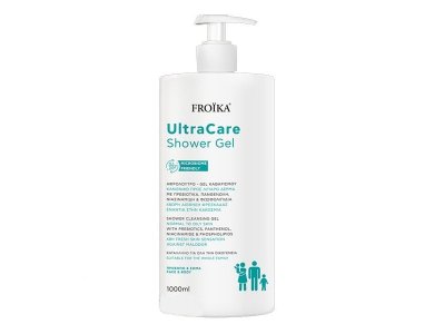 Froika UltraCare Shower Gel Αφρόλουτρο - Gel Καθαρισμού για Κανονικό προς Λιπαρό Δέρμα, 1000ml