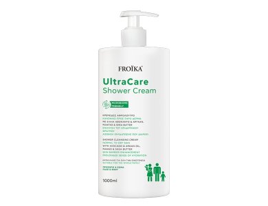 Froika UltraCare Shower Cream Κρεμώδες Αφρόλουτρο για Κανονικό προς Ξηρό Δέρμα, 1000ml