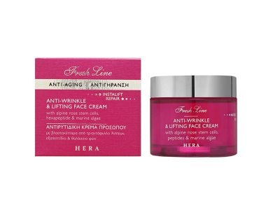 Fresh Line Hera, Αντιρυτιδική Κρέμα Προσώπου, 50ml