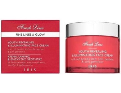 Fresh Line Iris, Κρέμα Λάμψης & Ενίσχυσης Νεότητας, 50ml
