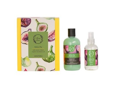 Fresh Line Italian Fig, Σετ Περιποίησης Σώματος Τροπικό Αφρόλουτρο, 300ml & Αρωματικό Νερό Σώματος, 150ml, 1σετ