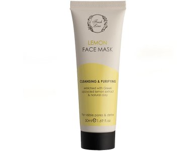 Fresh Line Lemon Cleansing & Purifying Μάσκα Προσώπου για Ματ & Λεία Επιδερμίδα, 50ml