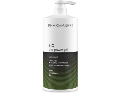 Pharmasept Aid Cryo Power Gel Ψυκτικό Gel με Εκχυλίσματα Βοτάνων, 1lt