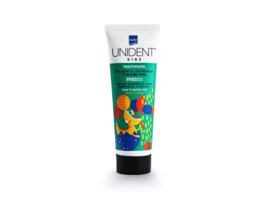 Intermed Unident Kids Toothpaste Prebio Βρεφική Οδοντόκρεμα με Πρεβιοτικά, 50ml