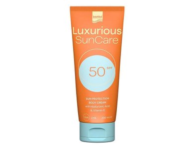 Intermed Luxurious Sun Care Body Cream SPF50 Αντηλιακή Κρέμα Σώματος, 200ml