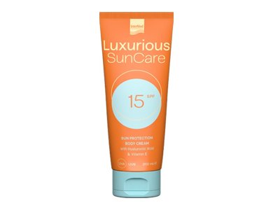 Intermed Luxurious Sun Care Body Cream SPF15 Αντηλιακή Κρέμα Σώματος, 200ml