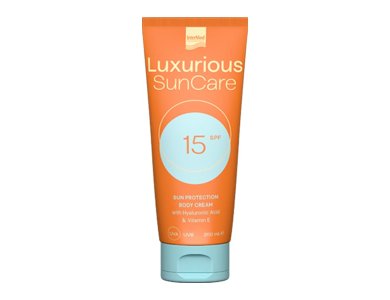 Intermed Luxurious Sun Care Body Cream SPF15 Αντηλιακή Κρέμα Σώματος, 200ml