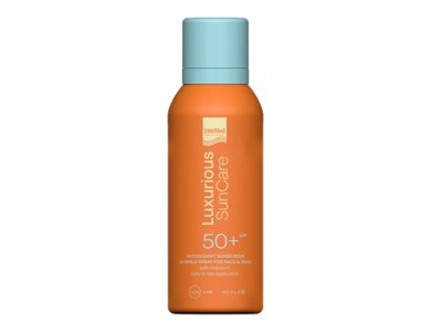 Intermed Luxurious Suncare Antioxidant Sunscreen Invisible Spray SPF 50+ Αντηλιακό Σπρέι για Πρόσωπο & Σώμα, 100ml