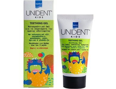 InterMed Unident Kids Teething Gel Γέλη για την Ανακούφιση των Βρεφικών Ούλων, 30ml