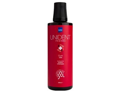 ΙnterMed Unident Pharma Mouthwash Gum Care Στοματικό Διάλυμα για Ευαίσθητα & Ερεθισμένα Ούλα, 500ml