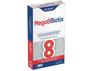 Quest Mega 8 Biotix 30caps