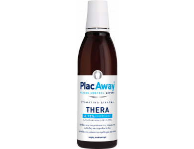 Plac Away Thera Plus 0.12% Στοματικό Διάλυμα με Διγλυκονική Χλωρεξιδίνη, 250ml