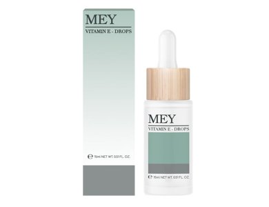 Mey Vitamin E - Drops Συμπυκνωμένες Σταγόνες Βιταμίνης Ε για Αντιγήρανση, 15ml