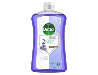 Dettol Liquid Soothe Λεβάντα Ανταλλακτικό Υγρό Κρεμοσάπουνο, 750ml