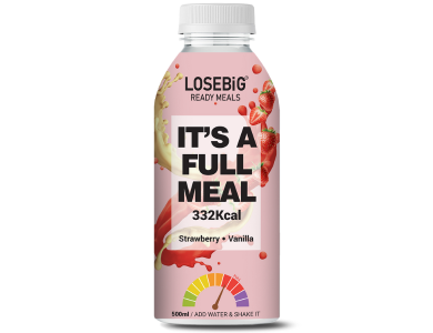 Amhes Pharma Losebig It's a Fullmeal, Φράουλα Βανίλια, 500ml