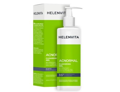 Helenvita ACNormal Cleansing Gel, Καθαριστικό προσώπου για Λιπαρή-με τάση για ακμή, 200ml