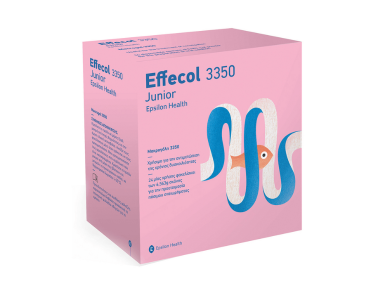 Epsilon Health Effecol 3350 Junior Μακρογόλη για την αντιμετώπιση της δυσκοιλιότητας, 24 φακελίσκοι
