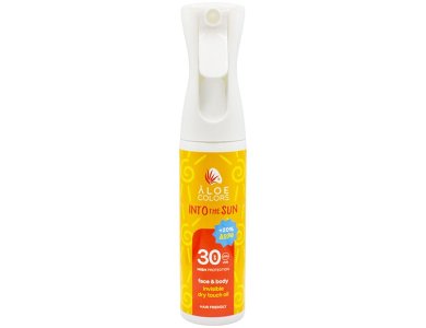 Aloe Colors Into the Sun Invisible Dry Touch Oil Αντηλιακό Λάδι για Πρόσωπο, Σώμα & Μαλλιά SPF30, 240ml