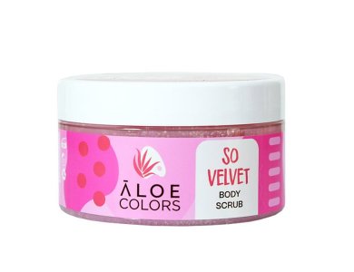 Aloe Colors So Velvet Body Scrub, Απολεπιστικό Σώματος, 200ml