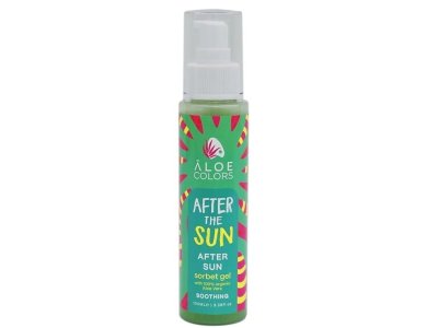 Aloe Colors Into The Sun After Sun Sorbet Gel, Τζελ Σώματος για Mετά τον Ήλιο, 100ml