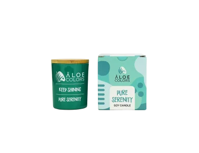 Aloe Colors Soy Candle Pure Serenity Αρωματικό Κερί Σόγιας, 150gr
