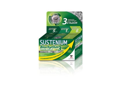 Sustenium Biorhythm 3 60+ Man Πολυβιταμινούχο Συμπλήρωμα Διατροφής για Άνδρες 60+ ετών, 30caps