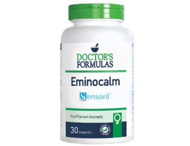 Doctor's Formulas Eminocalm, Συμπλήρωμα διατροφής για την ψυχολογική λειτουργία κατά την εμμηνόπαυση, 30caps