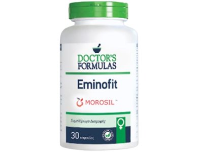 Doctor's Formulas Eminofit, Συμπλήρωμα διατροφής για την εμμηνόπαυση, που υποστηρίζει τον μεταβολισμό, 30caps