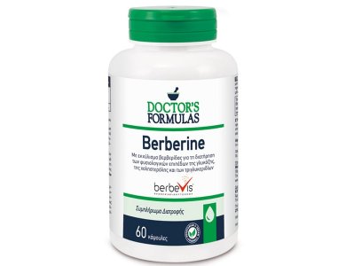 Doctor's Formulas Berberine Συμπλήρωμα Διατροφής με Βερβερίνη 60 κάψουλες