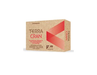 Genecom Terra Cran Συμπλήρωμα Διατροφής για την Καλή Υγεία του Ουροποιητικού με Κράνμπερι, 10tabs