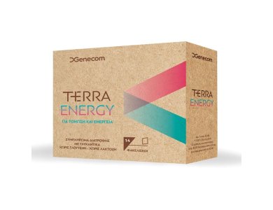 Genecom Terra Energy Συμπλήρωμα Διατροφής Για Τόνωση & Ενέργεια, 14sachets
