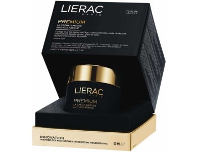 Lierac Premium La Creme Soyeuse, Μεταξένια Κρέμα Απόλυτης Αντιγήρανσης 50ml