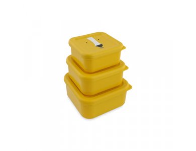Trixie Nesting Snack Boxes Mrs. Lion, Σετ 3 Παιδικά Ταπεράκια, 3τμχ