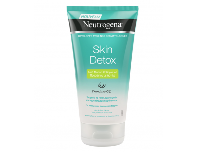 Neutrogena® Skin Detox 2σε1 Μάσκα Καθαρισμού Προσώπου με Άργιλο 150ml