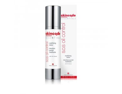 Skincode SOS Oil Control Mattifying Lotion - Ενυδατική σμηγματορρυθμιστική κρέμα για το λιπαρό δέρμα 50 ml
