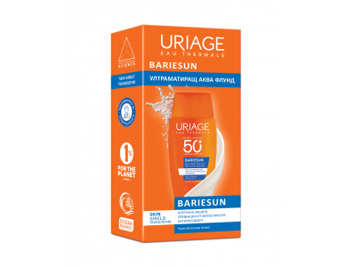 Uriage Bariesun Ultra Matte Aqua Fluid Spf50+ Αντηλιακό Προσώπου Λεπτόρρευστης Υφής 50ml