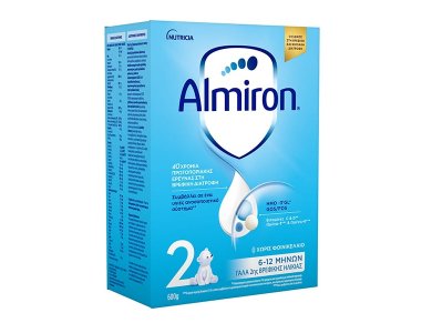 Almiron 2, Γάλα 2ης Βρεφικής Ηλικίας 6-12 μηνών, 600gr