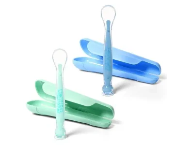 BabyOno: Εκπαιδευτικό κουταλάκι Σιλικόνης, 1τμχ