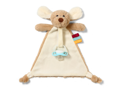 BabyOno Dog Willy Πανάκι Παρηγοριάς με Κλιπ για Πιπίλα, 1τμχ